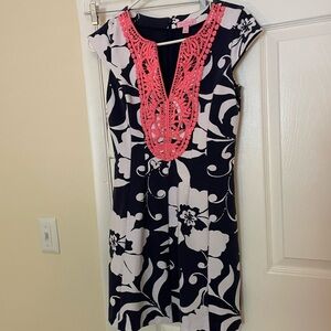 Lilly Pulitzer floral dress women’s size Xs zip up